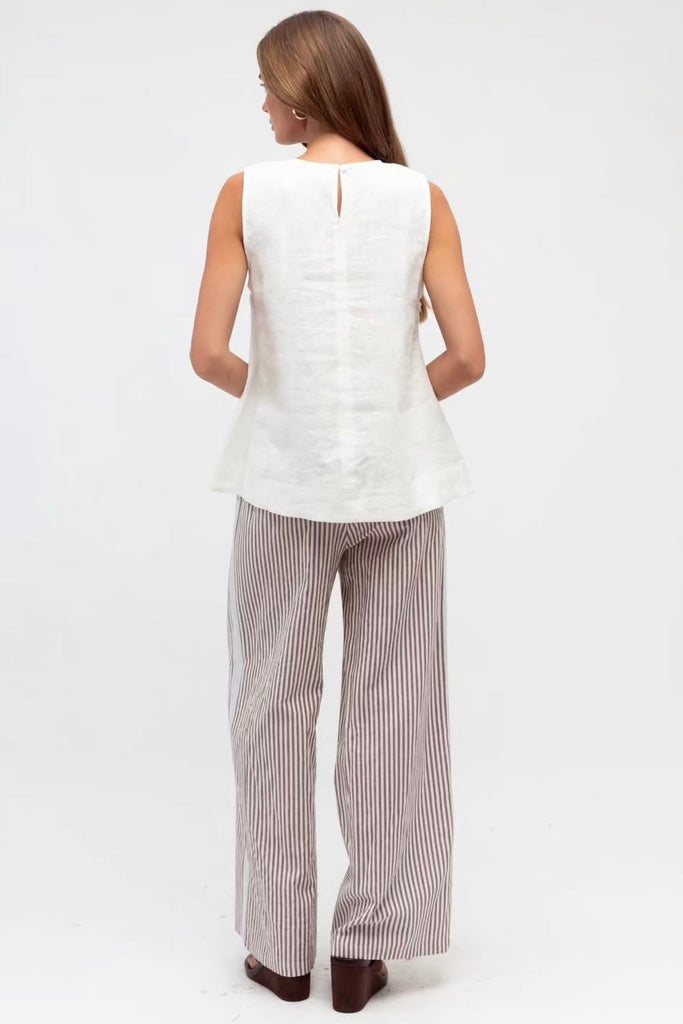 Lucy top - white-Pash + Evolve-Pash + Evolve