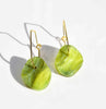 Luna earrings - sage-Hagen + Co-An organic shape marbled lilac acrylic with slight glimmer, and pretty gold oval hoop*Materials: Acrylic*Nickel Free earring hoops*Light weight and easy to wear.*Hoop: 30mmmmEarring: 20mm x 25mm*Packaged in a gift box-Pash + Evolve