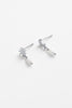 Luna pearl drop - silver-Zarla-A playful drop earring featuring mismatched sun and moon details, finished with a soft pearl. Light-catching and expressive, it brings a cool, luminous feel with a subtle celestial edge. Effortless, feminine, and designed to stand out. *Rhodium Plated Solid Brass Base *Water proof: Can be worn in the ocean or pool-Pash + Evolve