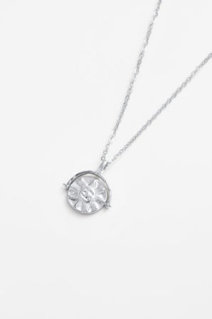 Shelly drop earring - silver