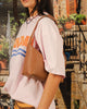 Madeline Shoulder Bag - Toffee-Louenhide-The Madeline Toffee Shoulder Bag is a softly structured staple designed for days that move between moments. Blending relaxed structure with a smooth, polished finish, her silhouette brings a quiet confidence to your everyday styling. As a vegan leather shoulder bag, Madeline Toffee pairs effortlessly with everything from tailored workwear to relaxed denim and evening silhouettes, making her a considered addition to any wardrobe. Internal Features Zip Pocket, 2 Slip 