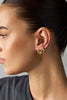 Maya hoop - gold-Zafino-Featuring a unique twist design, these hoops offer a modern yet timeless appeal, perfect for stacking or wearing solo. Their sleek silhouette and lightweight feel make them an essential addition to your jewellery collection. Metal: 18K Gold Plated on BrassDimensions: 5mm x 17mm Waterproof-Pash + Evolve