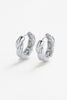 Maya hoop - silver-Zafino-Featuring a unique twist design, these hoops offer a modern yet timeless appeal, perfect for stacking or wearing solo. Their sleek silhouette and lightweight feel make them an essential addition to your jewellery collection. *Metal: Silver Rhodium Plated on Brass*Dimensions: 5mm x 17mm*Waterproof-Pash + Evolve