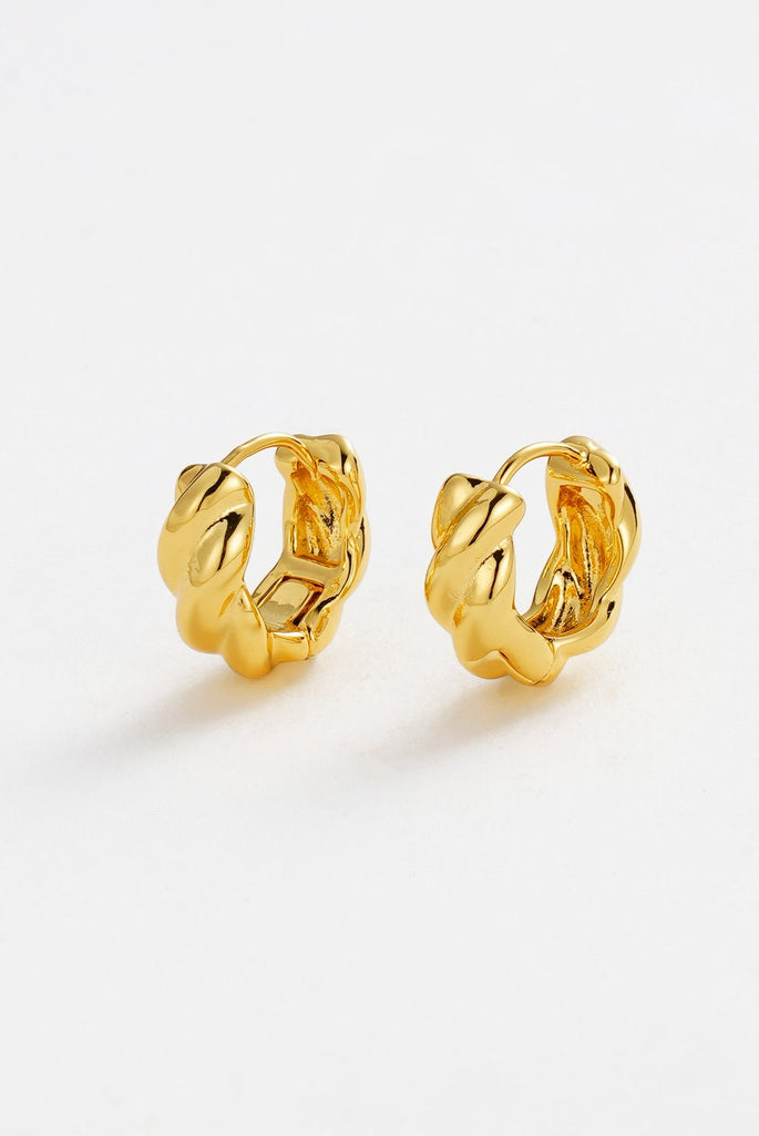Maya huggies - gold