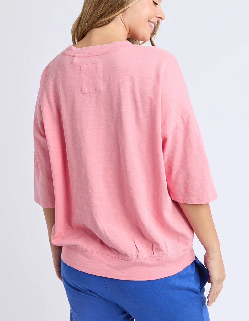 Mazie sweat - charm pink-Elm-The Mazie Sweat is the ideal blend of style and versatility. This oversized fit and 3/4 length sleeves allow plenty of room for movement. Made with a gorgeous lightweight Cotton fabric to make it ideal for layering. Best selling style Relaxed fit 3/4 length sleeves Pockets at the waistband 100% Cotton-Pash + Evolve