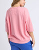 Mazie sweat - charm pink-Elm-The Mazie Sweat is the ideal blend of style and versatility. This oversized fit and 3/4 length sleeves allow plenty of room for movement. Made with a gorgeous lightweight Cotton fabric to make it ideal for layering. Best selling style Relaxed fit 3/4 length sleeves Pockets at the waistband 100% Cotton-Pash + Evolve