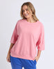 Mazie sweat - charm pink-Elm-The Mazie Sweat is the ideal blend of style and versatility. This oversized fit and 3/4 length sleeves allow plenty of room for movement. Made with a gorgeous lightweight Cotton fabric to make it ideal for layering. Best selling style Relaxed fit 3/4 length sleeves Pockets at the waistband 100% Cotton-Pash + Evolve
