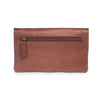 Mila purse - brown-DUSKY ROBIN-Meet Mila, super slim and super stylish. Magnetic closure 16 card slots 2 large sections for notes or a phone Internal zip pocket External zip pocket Dark grey chambray lining Made from the finest, softest leather Size: 20.5cm length x 11.5cm width x 2cm depth-Pash + Evolve