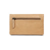 Mila purse - sand-DUSKY ROBIN-Meet Mila, super slim and super stylish. Magnetic closure 16 card slots 2 large sections for notes or a phone Internal zip pocket External zip pocket Dark grey chambray lining Made from the finest, softest leather Size: 20.5cm length x 11.5cm width x 2cm depth-Pash + Evolve