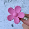 Mini flower claw - pink-Pash + Evolve-Mini flower hair claw - 3.3cm (approx)-Pash + Evolve