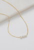 Mini pearl necklace - gold-Zafino-The Mini Pearl Necklace in gold brings timeless elegance in a petite design. Featuring lustrous pearls on a fine chain, it's a delicate piece that elevates any look effortlessly. *18K Gold Plated Solid Brass Base *40cm (L) + 5cm Extender *Splash Proof: Splashes or occasional water contact-Pash + Evolve
