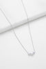 Mini pearl necklace - silver-Zafino-A modern twist on a classic, the Mini Pearl Necklace in silver is understated yet sophisticated. Designed with luminous pearls, it's the perfect addition to refined everyday styling. *Silver Plated Solid Brass Base *40cm (L) + 5cm Extender *Splash Proof: Splashes or occasional water contact-Pash + Evolve
