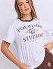 Mirage tee - white-Foxwood-Stay vibrant and fresh in the Mirage Tee! Made from 100% cotton, this tee will keep you comfortable and stylish all day long whilst adding studio design to your wardrobe. Keep it fun with the Mirage Tee. Round Neckline Design Print 100% Cotton-Pash + Evolve