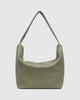Morgan shoulder bag - sage-Louenhide-The Louenhide Morgan Sage Shoulder Bag brings a bold sense of ease to your everyday. With its slouchy, oversized silhouette and subtle studded detailing, this hobo shoulder bag makes a statement without trying too hard. Designed for the throw-and-go days, its laid-back shape pairs perfectly with lived-in denim, soft layers, and easy flowy dresses. Slung over your shoulder, the Morgan Sage Shoulder Bag delivers effortless wearability and a softly structured finish that fe