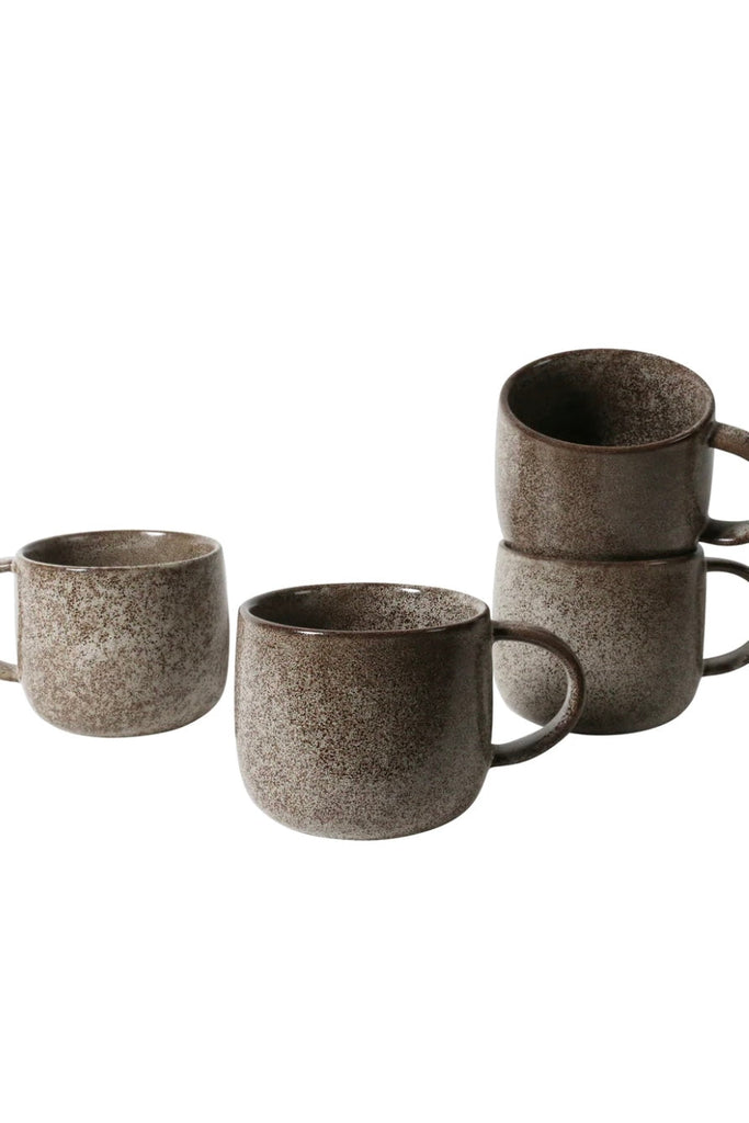 Mug 4pk - Basalt my mug-Robert gordon-Beautiful mugs to call your own. Designed to be comfortable to hold, enjoyable to drink from, and beautiful to look at, these mugs are perfect for everyday use. Set of 4 mugs Made from stoneware Microwave and dishwasher safe 400ml Capacity Designed in Australia, Made in China-Pash + Evolve