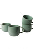Mug 4pk - Jade my mug-Robert gordon-Beautiful mugs to call your own. Designed to be comfortable to hold, enjoyable to drink from, and beautiful to look at, these mugs are perfect for everyday use. Set of 4 mugs Made from stoneware Microwave and dishwasher safe 400ml Capacity Designed in Australia, Made in China-Pash + Evolve