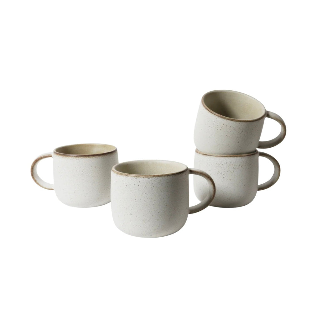 Mug 4pk - limestone my mug-Robert gordon-Beautiful mugs to call your own. Designed to be comfortable to hold, enjoyable to drink from, and beautiful to look at, these mugs are perfect for everyday use. Set of 4 mugs Made from stoneware Microwave and dishwasher safe 400ml Capacity Designed in Australia, Made in China-Pash + Evolve