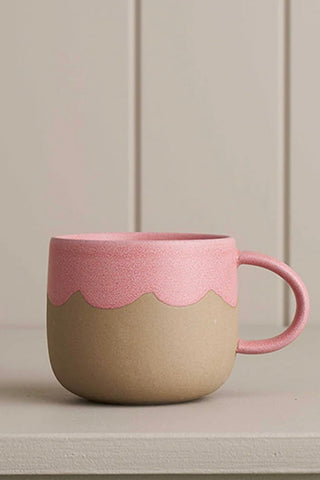 4pk mixed mugs - strata pink