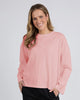 Naomi long sleeve sweat - pink blush-Pash + Evolve-*Side splits *Centre front and back seam detail *Relaxed fit *Australian Cotton Jersey-Pash + Evolve