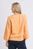 Nessa sweat - peach-Elm-Crafted from premium Australian cotton fleece, the Nessa Sweat features raglan sleeves and sporty taping details for an elevated casual look. Pair it with denim or lounge pants for everyday comfort. Raglan sleeves Rib at cuffs & hemband Taping at sleeves Relaxed fit 100% Australian Cotton Un-brushed Fleece The Model is 173cm and is wearing a size 10-Pash + Evolve