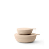 Nesting Bowl 2-Piece Set - Biscotti-STYLEWARE-Meet daily life’s dynamic duo. Like Fridays and big smiles, sunny days and ocean sprays, wine and...more wine, the 2- piece Set features our most versatile bowls. Make life easier while never compromising on style. ⏤ Snap-tight (perfect for wet foods, take care with liquids) ⏤ Timeless Style ⏤ Microwave, dishwasher, fridge + freezer friendly ⏤ BPA/Phthalate free ⏤ Nesting Storage ⏤ Made and Designed in Australia-Pash + Evolve