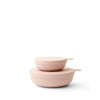 Nesting Bowl 2 Piece Set - Blush-STYLEWARE-Meet daily life’s dynamic duo. Like Fridays and big smiles, sunny days and ocean sprays, wine and...more wine, the 2- piece Set features our most versatile bowls. Make life easier while never compromising on style. ⏤ Snap-tight (perfect for wet foods, take care with liquids) ⏤ Timeless Style ⏤ Microwave, dishwasher, fridge + freezer friendly ⏤ BPA/Phthalate free ⏤ Nesting Storage ⏤ Made and Designed in Australia SMALL H: 5.7cm, Ø: 17.5cm,Vol: 1.0L X SMALL H: 4.2cm,