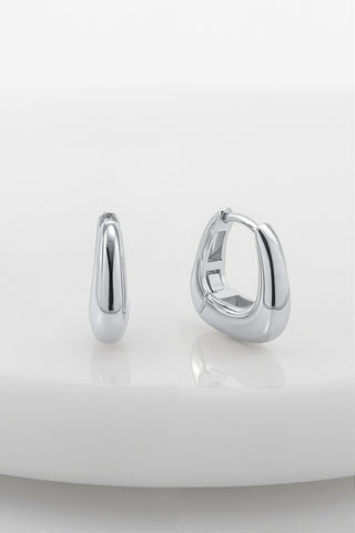Elly huggie - silver