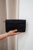 Noa wallet - black-Baleka Leather-Sleek, functional, and effortlessly modern — the Noa Wallet is designed to keep your essentials beautifully organized. It features a magnetic closure for a smooth, secure snap and a back zip pocket for quick-access items. Inside, you’ll find a thoughtfully designed layout with an internal zip compartment, 2 note dividers, and 16 card slots The Noa Wallet combines practicality with a minimalist aesthetic, making it the perfect accessory for wherever your day takes you. Magn