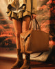 Ohio Overnight Bag - Nutmeg-Louenhide-The Ohio Nutmeg Overnight Bag is a sleek, unisex style designed for weekends away, business trips, and short getaways. A refined take on the vegan leather overnight bag, she balances functionality with effortless polish. Crafted from smooth vegan leather, her compact rectangular silhouette is perfectly sized to fit in overhead compartments, while offering a spacious interior for all your travel essentials. In a timeless tone, Ohio Nutmeg also doubles as a brown weekend