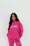 Oversized hoody - hot pink-Ellore-MADE IN AUSTRALIAThe hoodie you won’t want to take off. Made from premium quality cotton jersey that's made to last the test of time. The oversized hoodie is brushed on the inside for a soft warm feel. - New 65/35 cotton-poly - Oversized hoodie with a double layered hood - Full length style with large kangaroo pouch pocket - Finished with thick ribbed cuffs and hem - Features notorious ‘ELLORE’ puff logo - Made from heavy weight cotton jersey - Material is brushed on the in