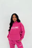 Oversized hoody - hot pink-Ellore-MADE IN AUSTRALIAThe hoodie you won’t want to take off. Made from premium quality cotton jersey that's made to last the test of time. The oversized hoodie is brushed on the inside for a soft warm feel. - New 65/35 cotton-poly - Oversized hoodie with a double layered hood - Full length style with large kangaroo pouch pocket - Finished with thick ribbed cuffs and hem - Features notorious ‘ELLORE’ puff logo - Made from heavy weight cotton jersey - Material is brushed on the in