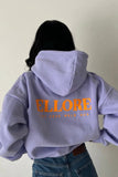 Oversized hoody - lilac/orange-Ellore-MADE IN AUSTRALIAThe hoodie you won’t want to take off. Made from premium quality cotton jersey that's made to last the test of time. The oversized hoodie is brushed on the inside for a soft warm feel. - New 65/35 cotton-poly - Oversized hoodie with a double layered hood - Full length style with large kangaroo pouch pocket - Finished with thick ribbed cuffs and hem - Features notorious ‘ELLORE’ puff logo - Made from heavy weight cotton jersey - Material is brushed on th