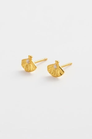 Shelly drop earring - silver