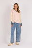 Panel Detail Long Sleeve Tee - Pink Sorbet-One Ten Willow-A fresh take on an everyday essential, the Panel Detail Long Sleeve Tee in Pink Sorbet combines relaxed comfort with elevated styling. *80% COTTON 20% POLYESTER FRENCH TERRY UNBRUSHED 220GSM *Fit: True to size. Model wears a size Small and is 175cm tall.-Pash + Evolve