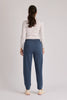 Panel detail pant - navy-One Ten Willow-*Soft, breathable fabric with stretch*Elastic waistband with adjustable drawcord*Flattering tapered leg silhouette*Modern panel detailing*Cotton/Elastane-Pash + Evolve