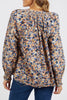 Panorama Blouse-Elm-A stylish and pretty blouse in Elm's exclusive Panorama print. Featuring an open neck and button front this long sleeve blouse has shirred sleeves and looks incredible paired with your favourite denim EXCLUSIVE ELM PRINT OPEN NECK AND BUTTON FRONT SHIRRED CUFF WITH FRILL DETAIL VISCOSE COTTON OUR MODEL WEARS SIZE 10-Pash + Evolve