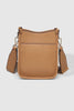 Parker Phone Crossbody Bag - Camel-Louenhide-The Louenhide Parker Camel Phone Crossbody Bag effortlessly combines an elevated aesthetic with everyday functionality. Whether you are heading to the office, running errands or meeting friends for coffee, this minimalistic phone bag will be your new go-to. Parker Camel features an on-trend and modern portrait bag silhouette, enhanced by the contrasting stitch details in two classic colourways. Elevate your style with the adjustable webbing guitar strap or keep i