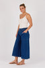 Patch Pocket Wide Leg Jean - Dark Blue-One Ten Willow-Elasticated Waistband Button Front Closure Front Patch Pockets Full Length Wide Leg 75% Cotton 23% Polyester 2% Elastane Model is 176cm (Size 8-10) and wears our size Small Designed in Geelong, Australia-Pash + Evolve