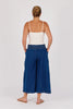 Patch Pocket Wide Leg Jean - Dark Blue-One Ten Willow-Elasticated Waistband Button Front Closure Front Patch Pockets Full Length Wide Leg 75% Cotton 23% Polyester 2% Elastane Model is 176cm (Size 8-10) and wears our size Small Designed in Geelong, Australia-Pash + Evolve