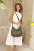 Peyton bag - Olive green-Baleka Leather-Effortless style meets everyday function. Peyton is softly sculpted for a relaxed modern silhouette that moves with you. Featuring a secure back zip pocket, internal zip compartments and internal slip pockets to keep your essentials organised. Wear it crossbody or over the shoulder with the adjustable strap. Fully lined with quality finished throughout, Peyton is the kind of bag you will reach for daily - Super practical & effortlessly elegant. A modern essential, de