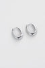 Pia hoop medium - silver-Zafino-The Pia Medium Hoop Earrings are a bold silver huggie hoop designed for effortless everyday wear and elevated styling. Featuring a smooth, rounded silhouette with a high-shine finish, these chunky silver hoops add a modern, statement touch to any jewellery stack. Perfect for stacking or wearing solo, they’re a versatile staple for both day-to-day styling and occasion wear. Metal: Silver Plated on Brass baseDimensions: 16mm outer diameter, 12mm inner diameter + 12.5mm widthWa