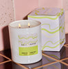 Pink Himalayan Salt Candle-Celia Loves-Pink Himalayan Salt will soothe your soul and help you *seriously* relax while feeling like a sophisticated queen. This scent portfolio evokes simple elegance and invites all those rejuvenating vibes into your space. It also low-key smalls like a boujee hotel lobby. Top notes orange zest, lemon peel Heart notes himalayan salt, jasmine Base notes pine, cedarwood Handcrafted on the Surf Coast of Victoria using soy wax, the Celia Loves La Fiesta Collection is all about br