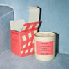 Pink Lotus Candle-Celia Loves-Uplifting essence of freshly grated lemon peel, this intensely citrus-woody fragrance is harmonised with a clean white musk base. A sanctuary of scent. Top notes lemon peel, bergamot Heart notes pink lotus blossom, pink camellia Base notes white musk, amber Handcrafted on the Surf Coast of Victoria. Inspired by the bold styling of designer runways, this collection is a scentscape of colour, print and sensory drama, each design pushing the boundaries of pattern. Think vibrant, f