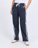 Power Pant - Navy-Foxwood-Power through your day in the new Power Pants from LeisureFit. Featuring on-trend side taping, a wide elastic waist with drawcord and pockets, these 100% lightweight cotton pants truly elevate your casual style this season. Elastic waist with drawcord Side taping detail Relaxed fit 100% Cotton Model is wearing a size 10-Pash + Evolve