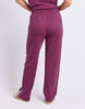 Power pant - plum-Foxwood-Power through your day in the new Power Pants from LeisureFit. Featuring on-trend side taping, a wide elastic waist with drawcord and pockets, these 100% lightweight cotton pants truly elevate your casual style this season. Elastic waist with drawcord Side taping detail Relaxed fit 100% Cotton Our model is 176cm and wears Size 10-Pash + Evolve