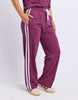 Power pant - plum-Foxwood-Power through your day in the new Power Pants from LeisureFit. Featuring on-trend side taping, a wide elastic waist with drawcord and pockets, these 100% lightweight cotton pants truly elevate your casual style this season. Elastic waist with drawcord Side taping detail Relaxed fit 100% Cotton Our model is 176cm and wears Size 10-Pash + Evolve