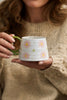 Quinn Large Handled Mug - Flower Garden-Robert gordon-This large handled mug from the Flower Garden collection is full of colour and charm. Hand-painted with delightful floral designs, it's the perfect companion for your favourite hot drink, bringing artisan quality to your daily coffee or tea ritual. Made from stoneware Microwave and dishwasher safe Unique hand brushed glaze 350ml capacity Designed in Australia-Pash + Evolve