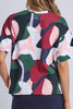 Ronja tee - abstract-elm-*Short sleeve *Round neckline *Cropped Length *Abstract print *Designed in Australia-Pash + Evolve