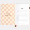 Rose Check - 2026 A5 Vertical Planner-Fox & Fallow-Our best-selling A5 planners are back with a brand new vertical layout and a new planning system designed to simplify your life.At Fox & Fallow we're all about making planning simple. Your planner should de-stress and simplify your life, not make it more rigid or complicated. That's why we've designed a planning system to make things more simple and organised.Say hello to the fresh new cover art and new colourful divider pages for each month so you can star