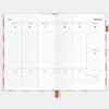 Rose Check - 2026 A5 Vertical Planner-Fox & Fallow-Our best-selling A5 planners are back with a brand new vertical layout and a new planning system designed to simplify your life.At Fox & Fallow we're all about making planning simple. Your planner should de-stress and simplify your life, not make it more rigid or complicated. That's why we've designed a planning system to make things more simple and organised.Say hello to the fresh new cover art and new colourful divider pages for each month so you can star